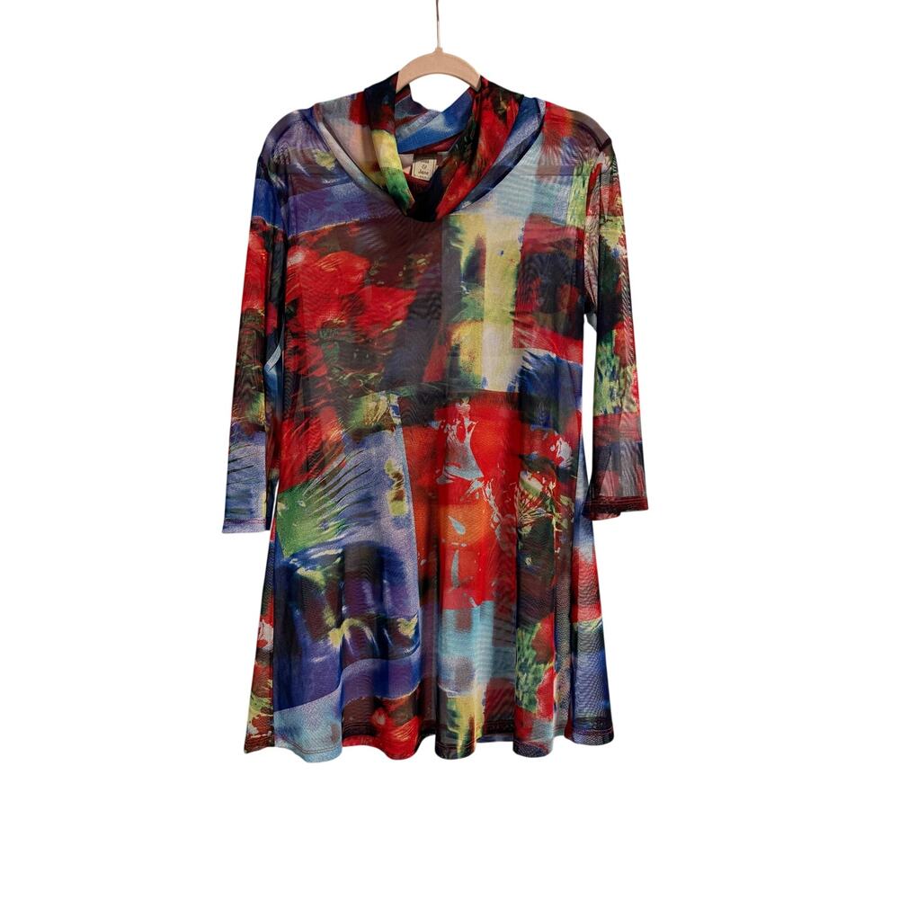 [Vintage] Y2K Jess & Jane Sheer Dress Cover Up - Size Small